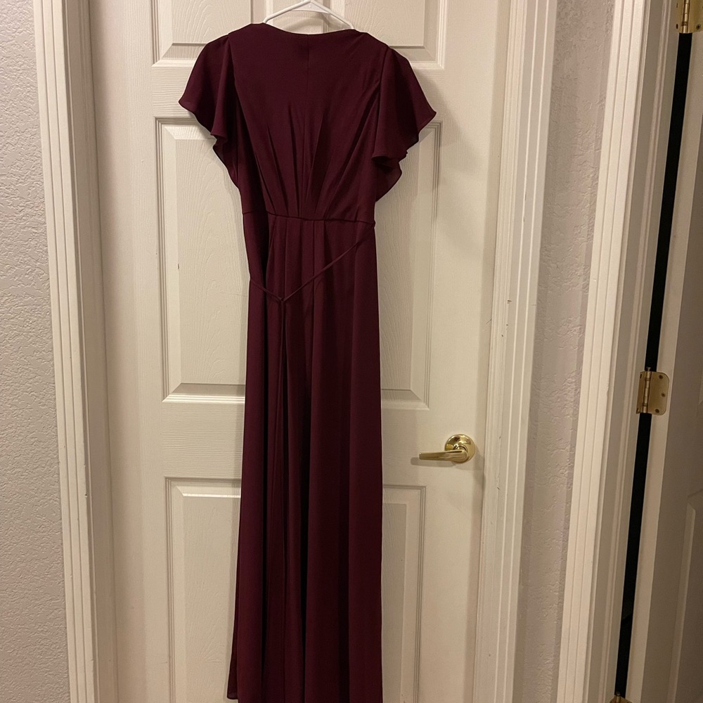 Formal Wrap Dress - Picture 4 of 4
